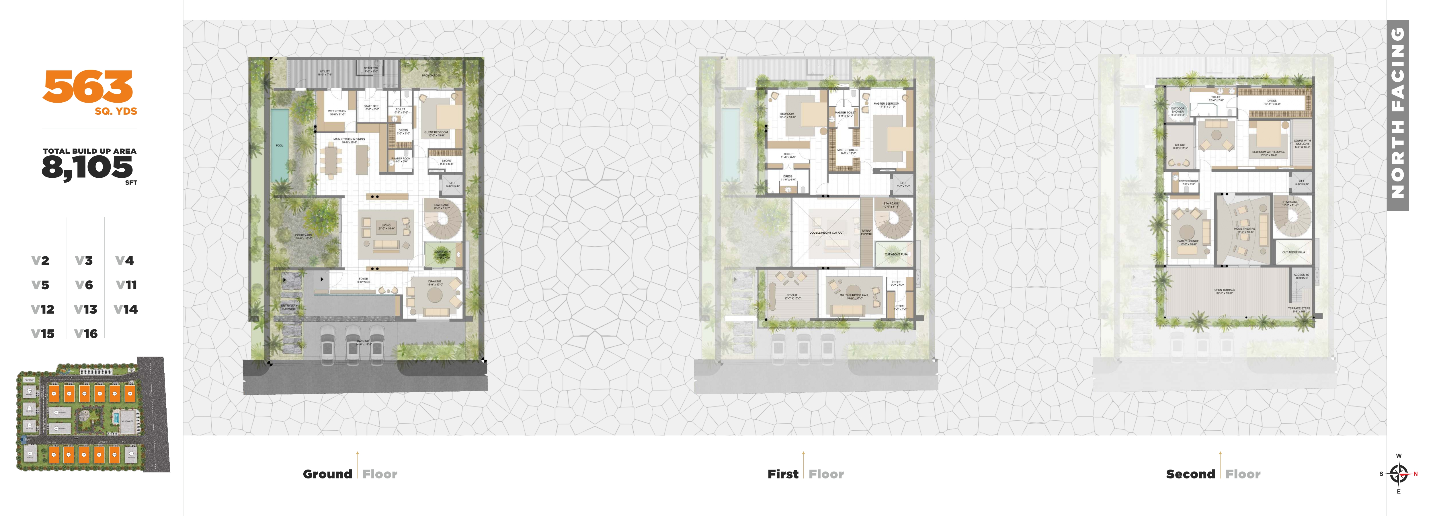 The Agasti North Layout - North 1