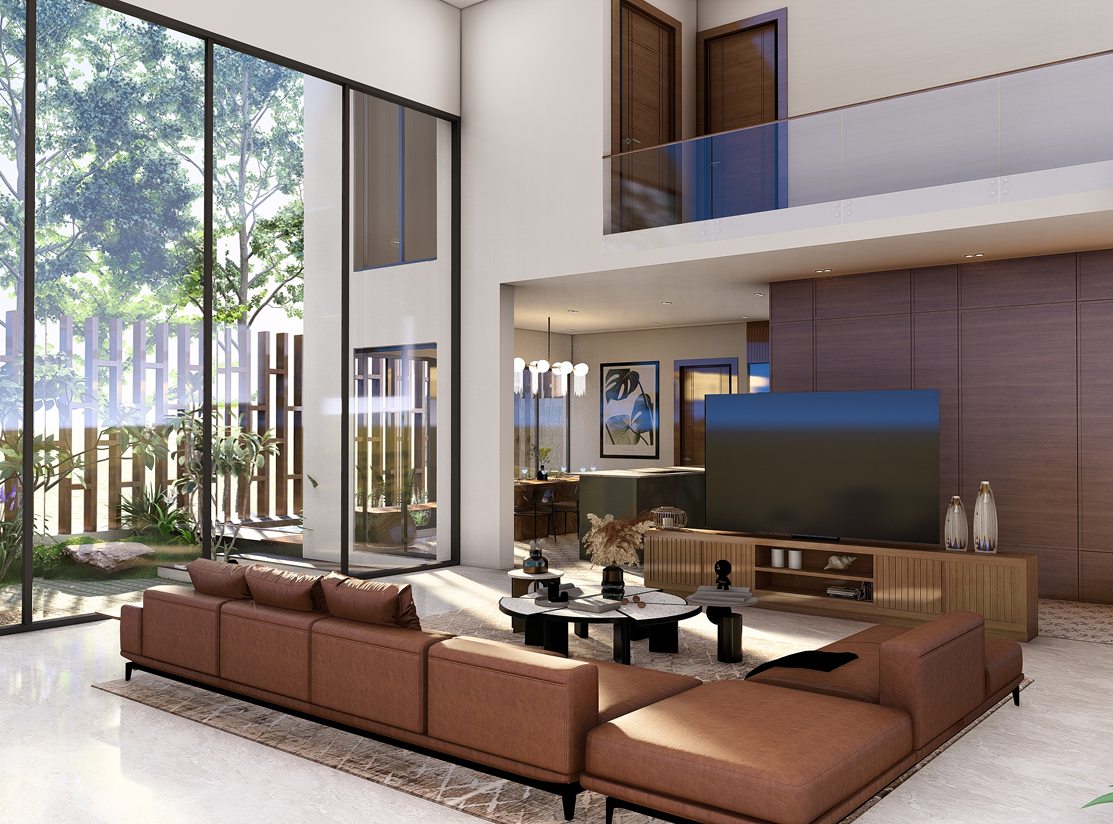 Villa Interior - Living Area